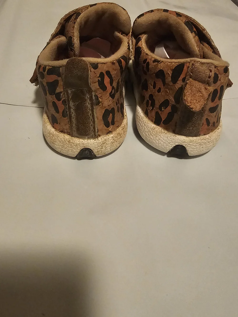 Twisted X Infant Leopard Cork Driving Moc
